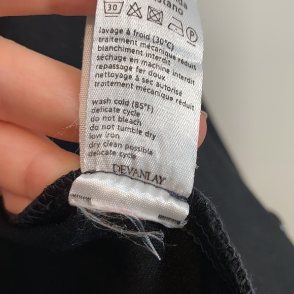 Lacoste Black Blazer Jacket Size 4 - Picture 9 of 10